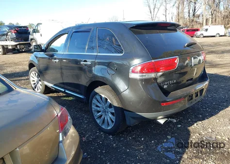 2011 Lincoln Mkx z USA, uszkodzony, nr VIN 2LMDJ8JK5BBJ15286